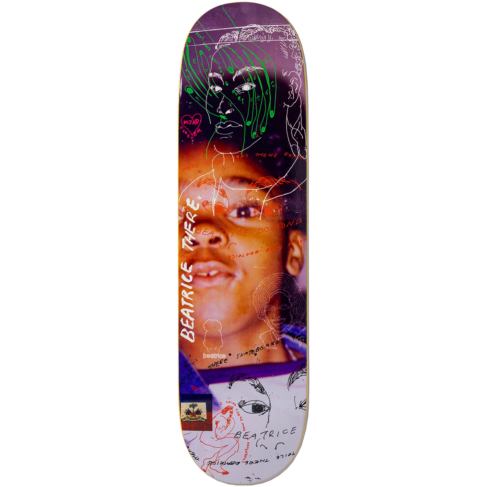 There Skateshop Day 2026 Beatrice Domond Guest Fade Deck 8.25"