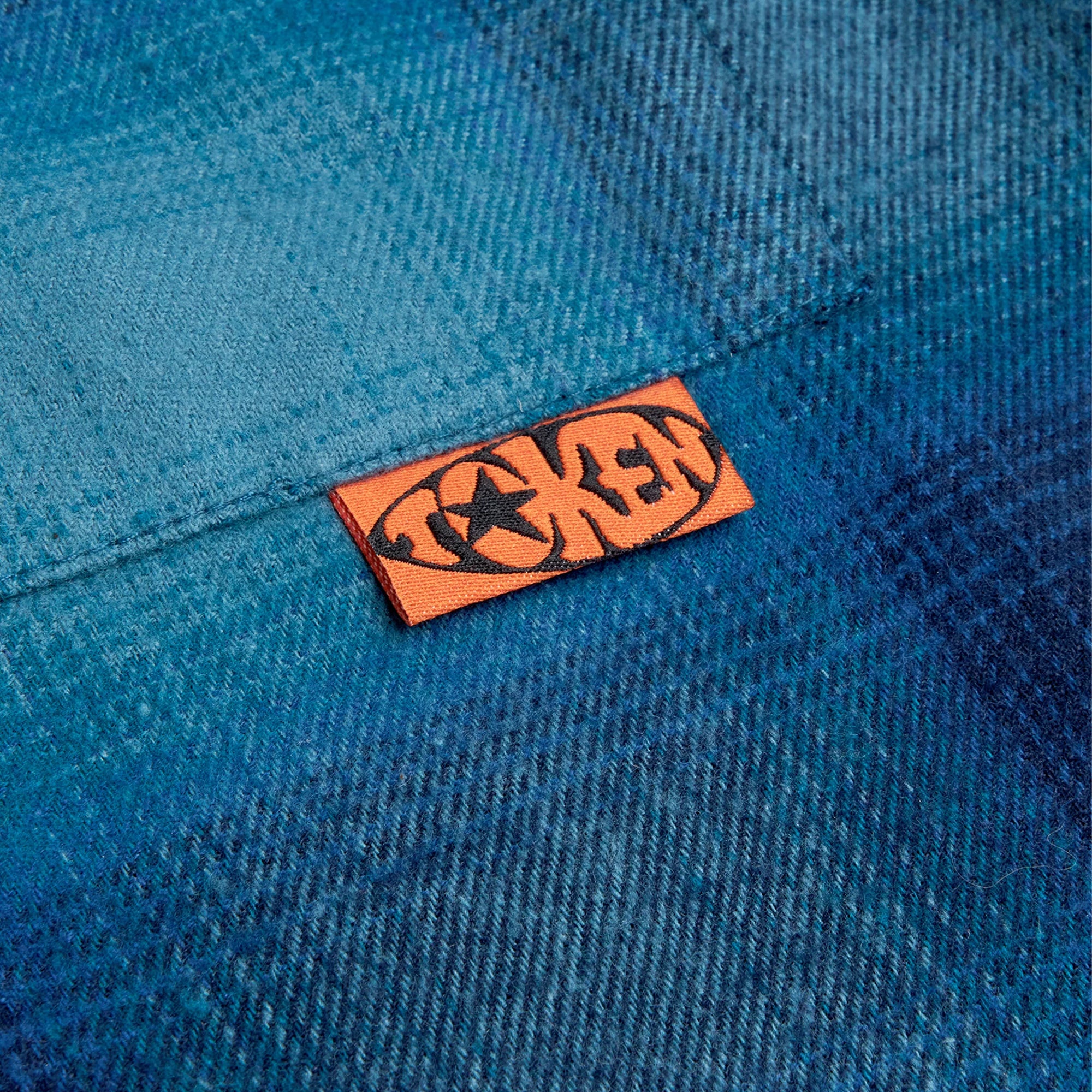 Token NYC VHS Shorts Teal Plaid
