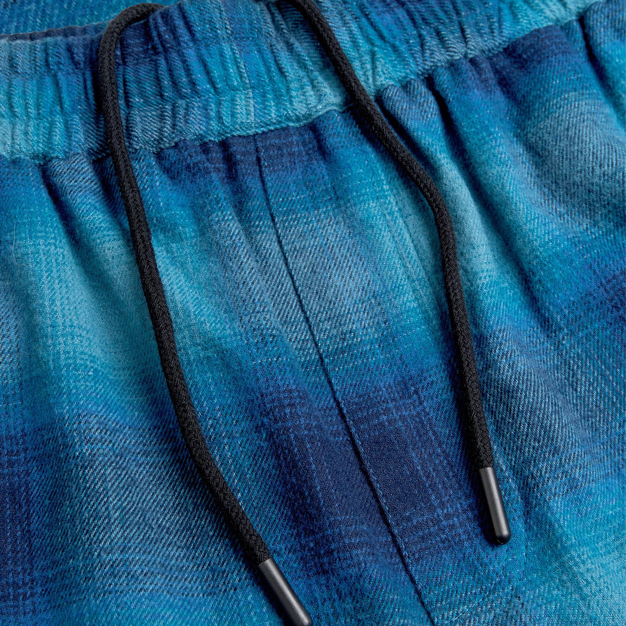 Token NYC VHS Shorts Teal Plaid