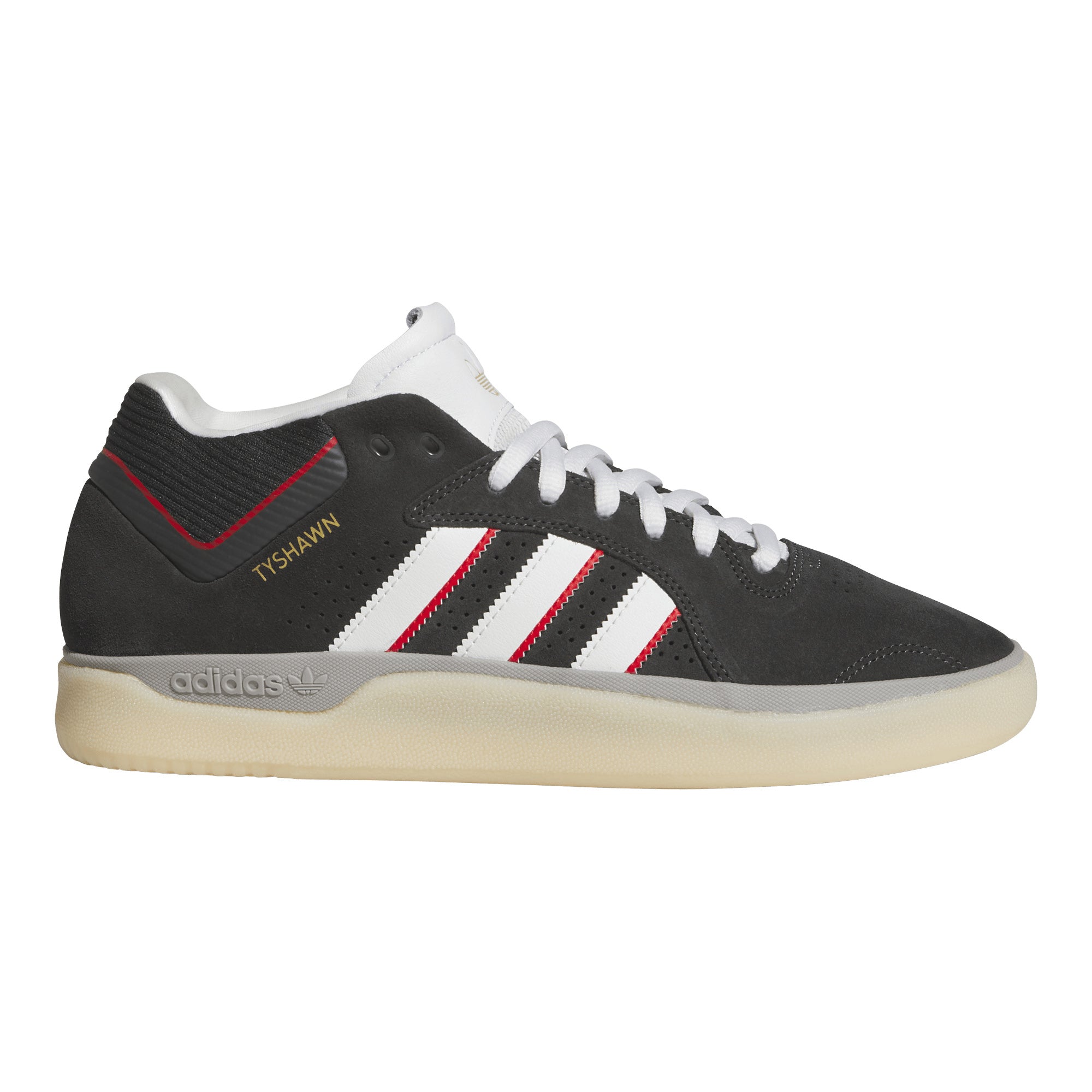 Adidas Tyshawn Dark Grey/Carbon/Crystal White/Better Scarlett