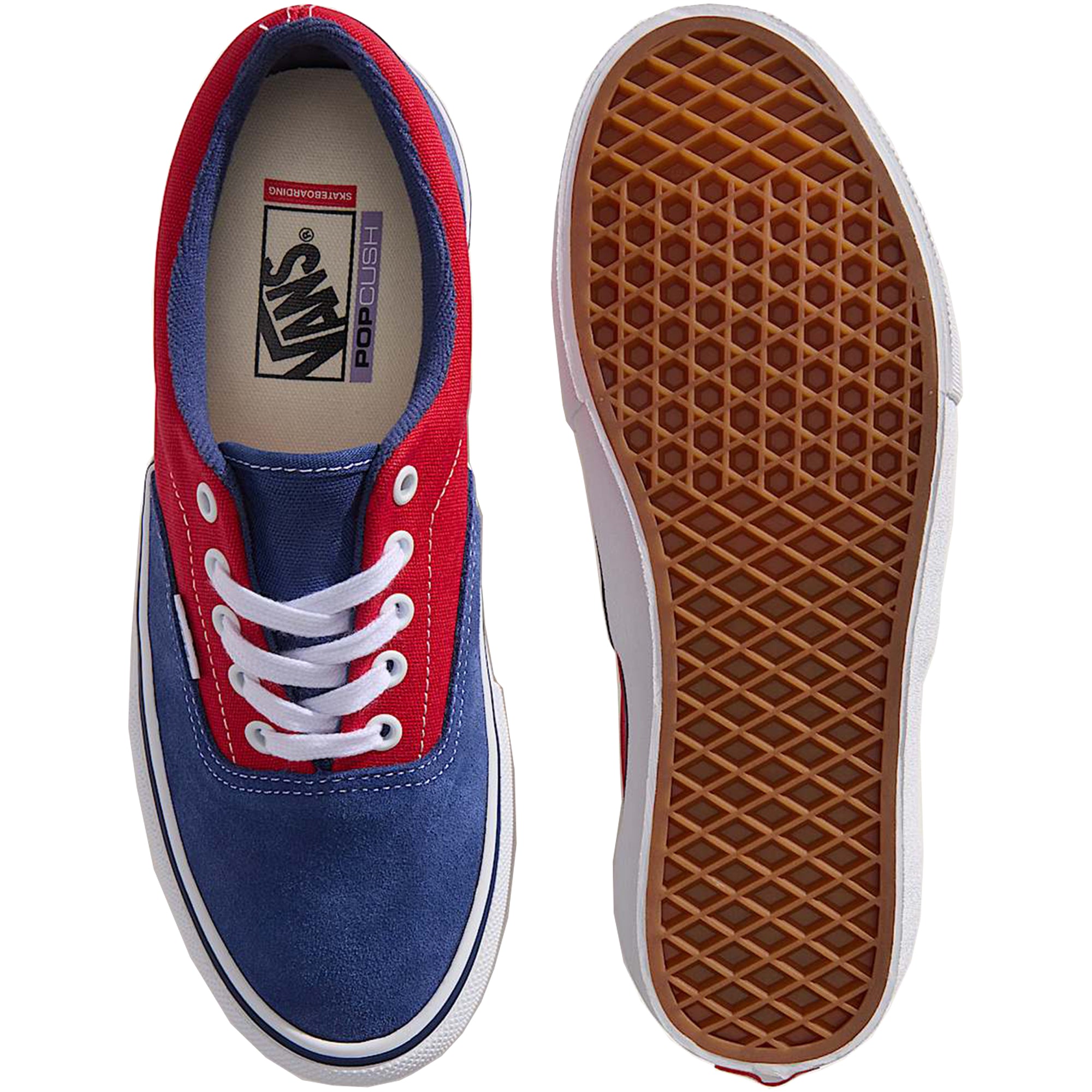 Vans Skate Era Shoes Blue/Red
