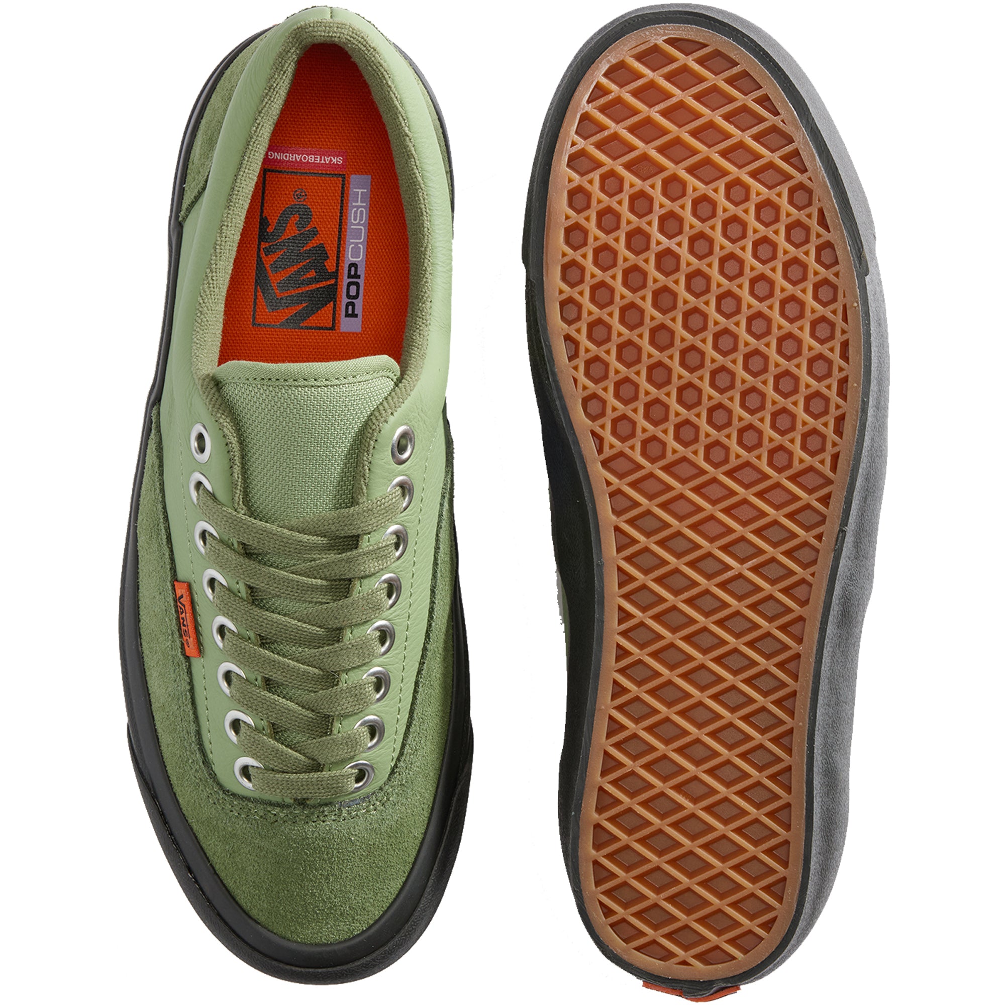 Vans Skate Era Stub Shoes Fade Olive/Black
