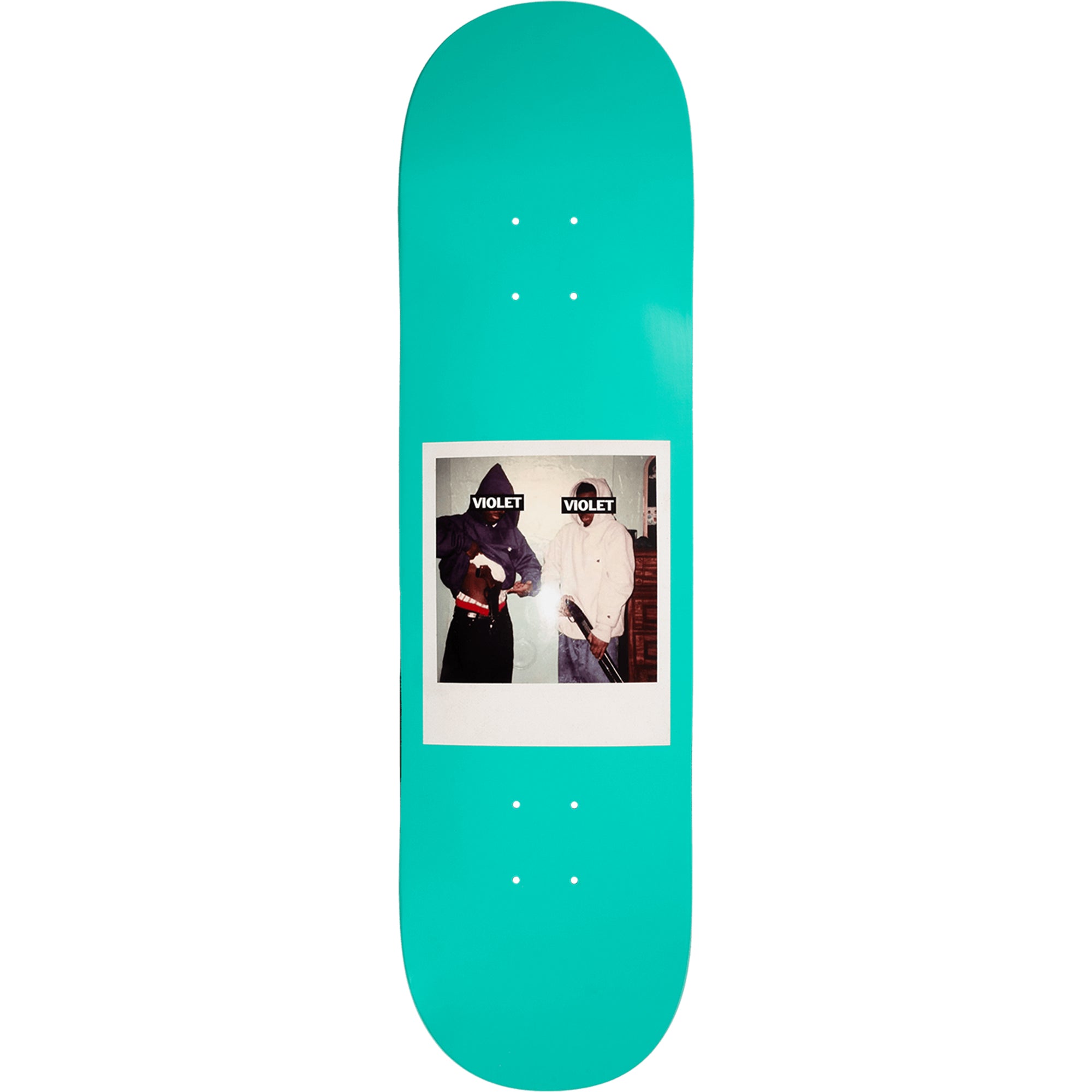Violet We're In This Together Skateboard Deck 8.25"