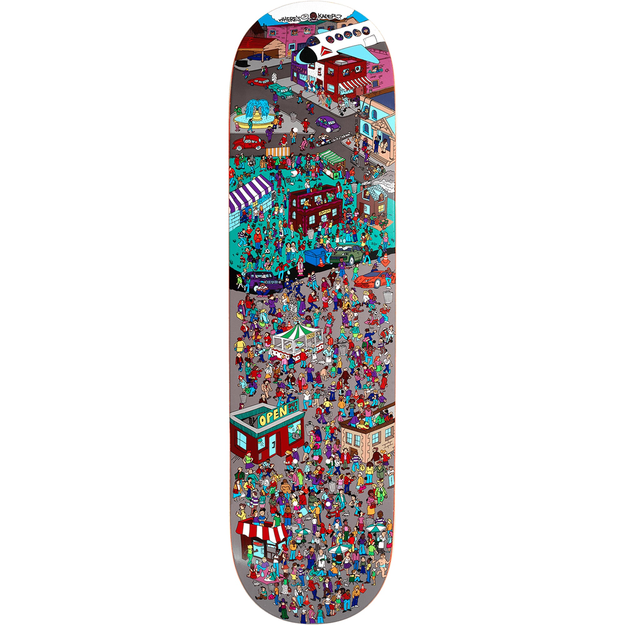 Violet Kader Sylla Where's Kader? Skateboard Deck 8"