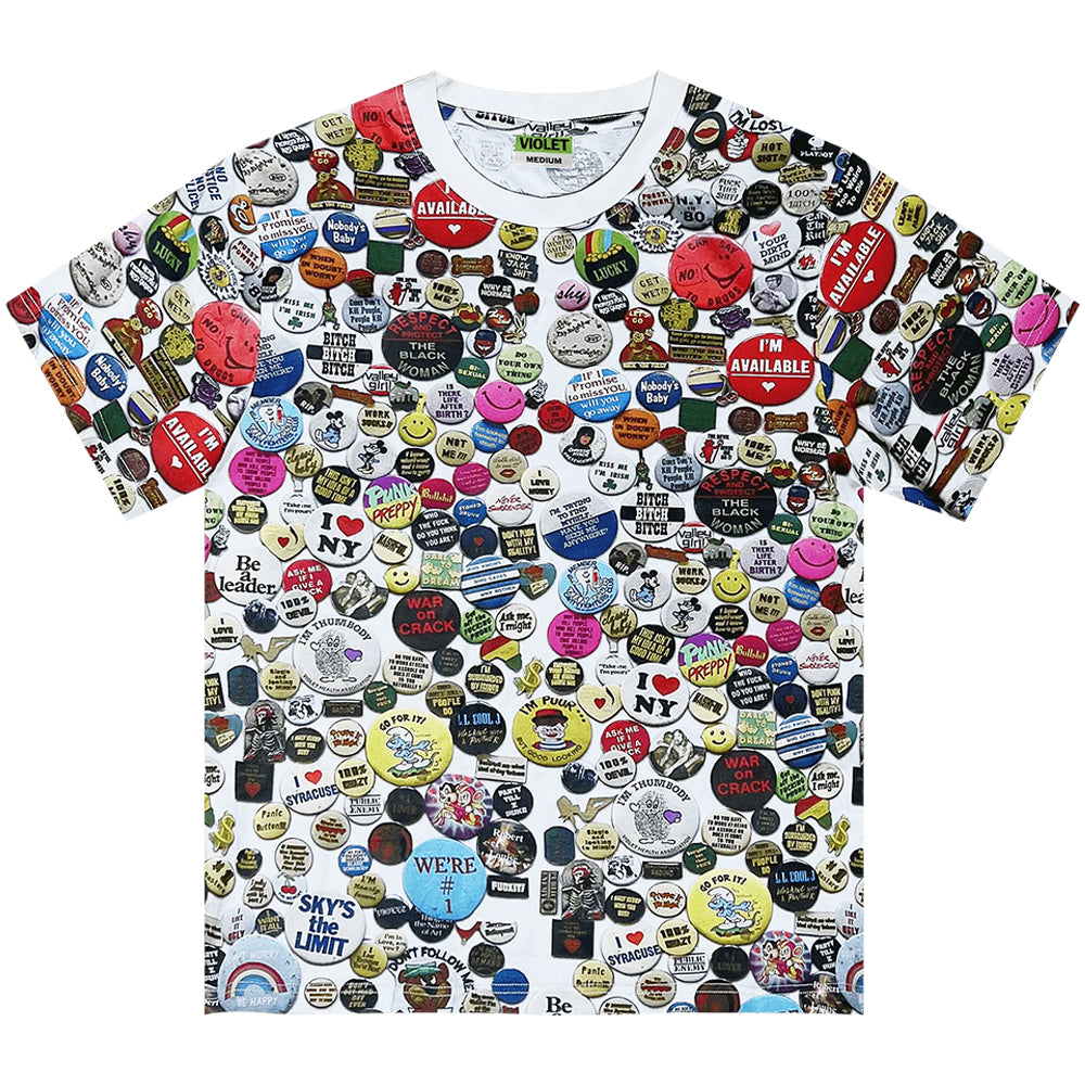 Violet Pins Tee