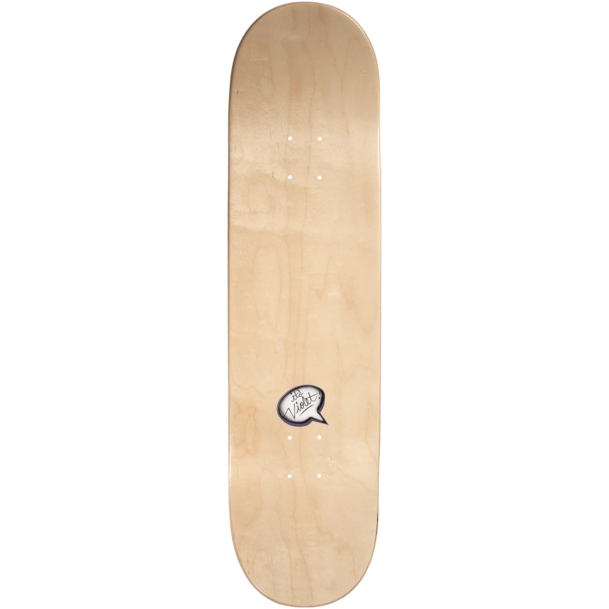 Violet Beary Awesome Pink Skateboard Deck 8"
