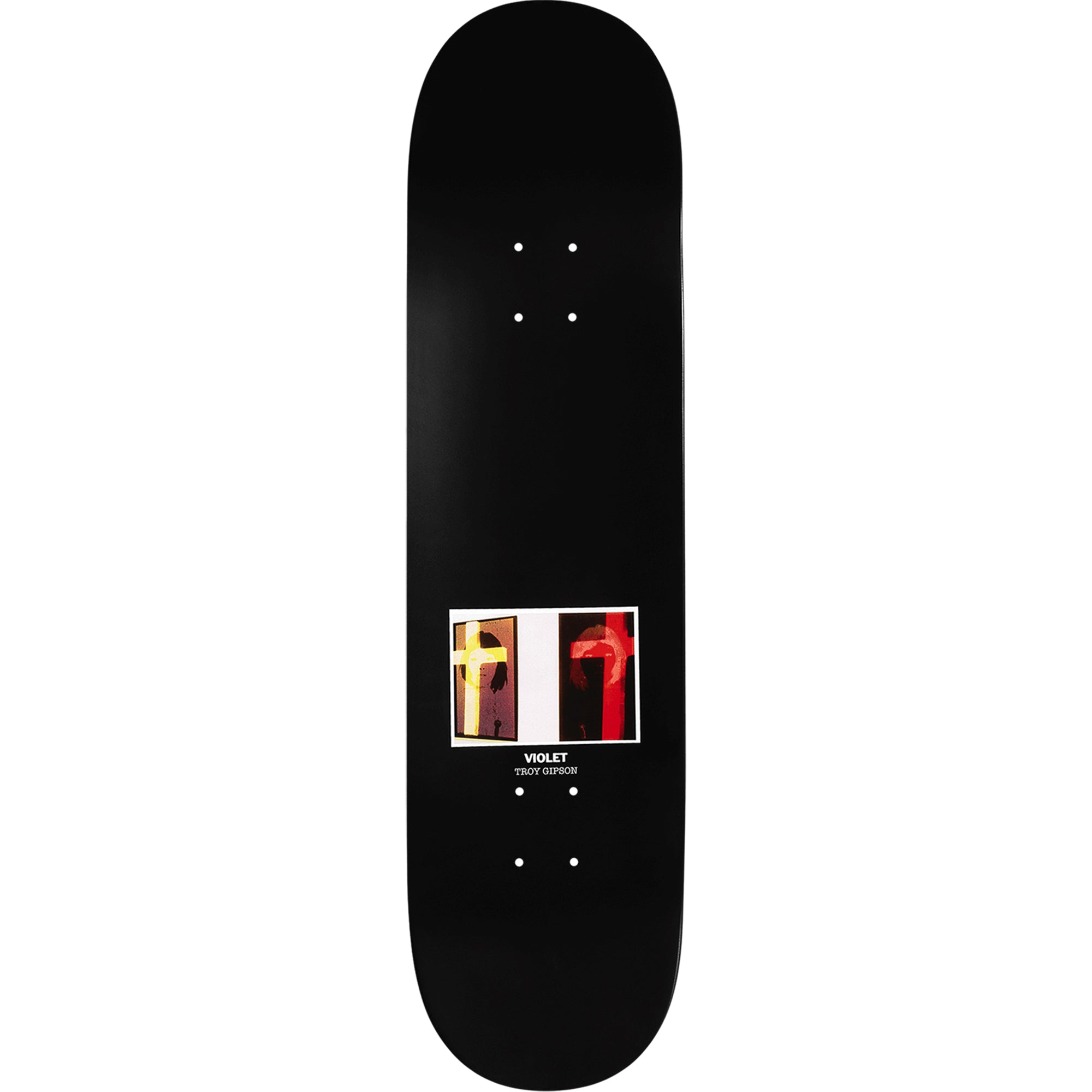 Violet Troy Gipson Dead Ringer Skateboard Deck 8.38"