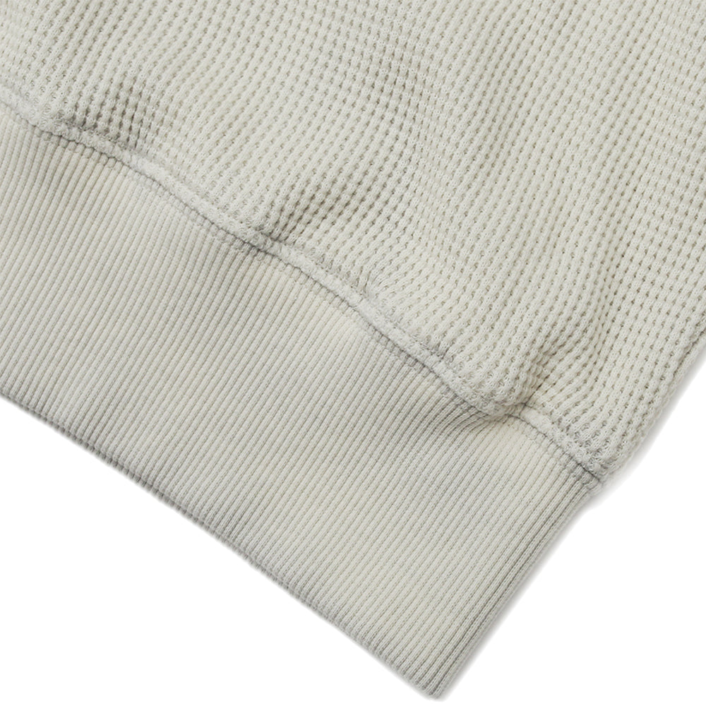 Yardsale Bleached Waffle Hood Light Grey