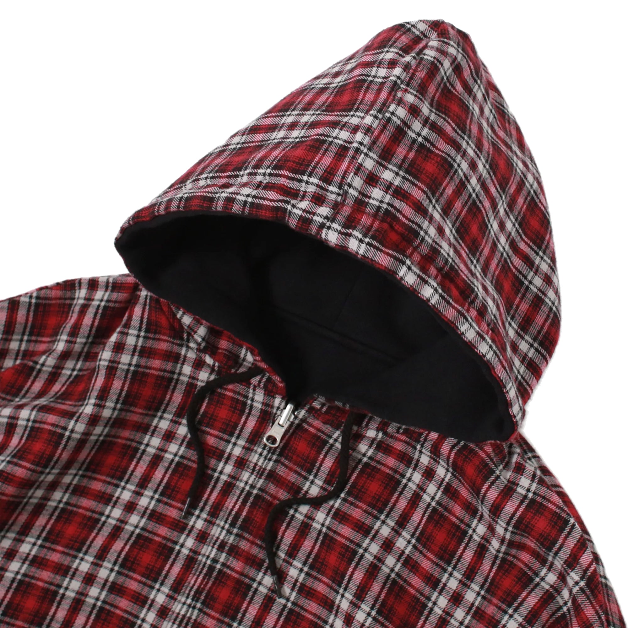 Yardsale Reversible Flannel Hood Red/Black