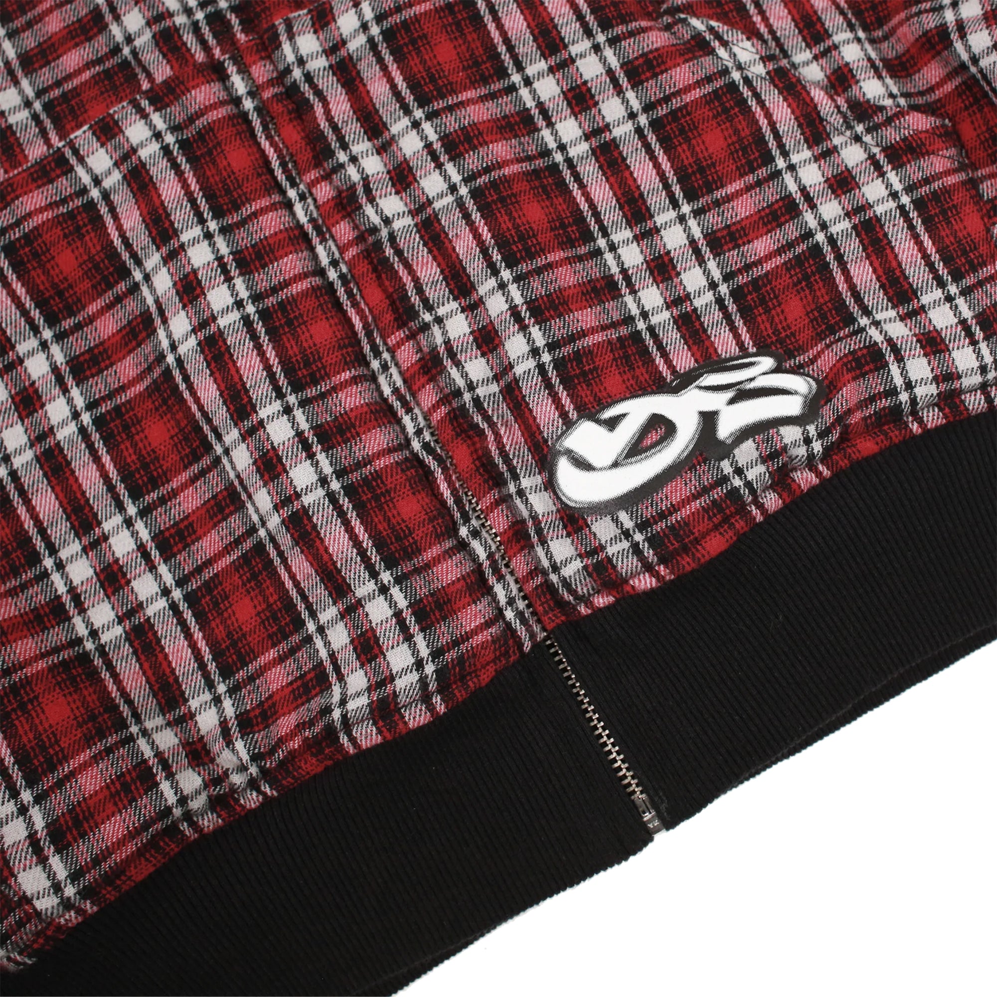 Yardsale Reversible Flannel Hood Red/Black