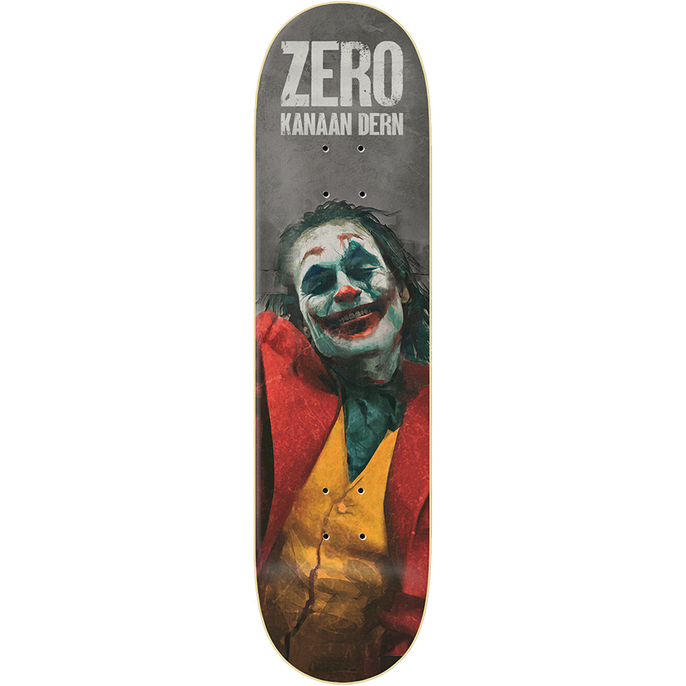 Zero Kanaan Dern Joker Skateboard Deck 8.5"