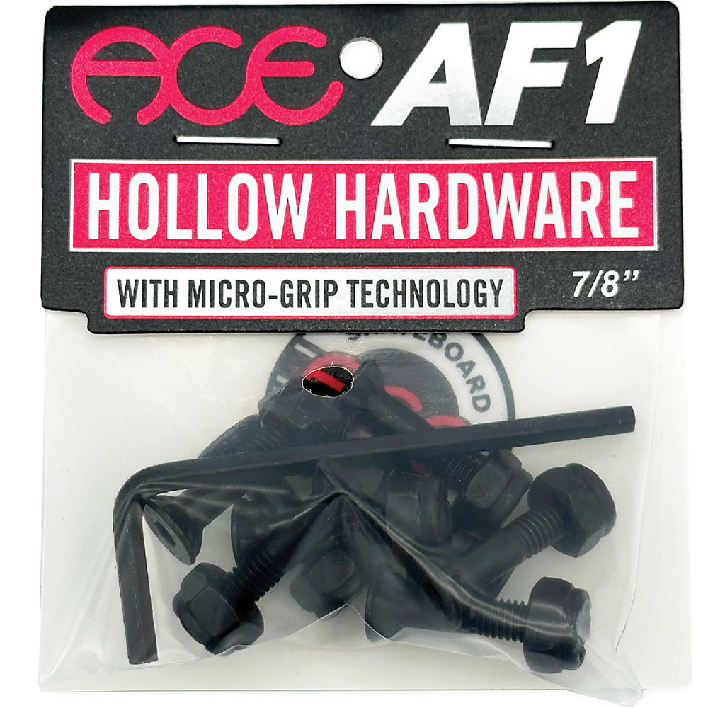 Ace AF1 Hollow Hardware Skateboard Bolts Allen ⅞"