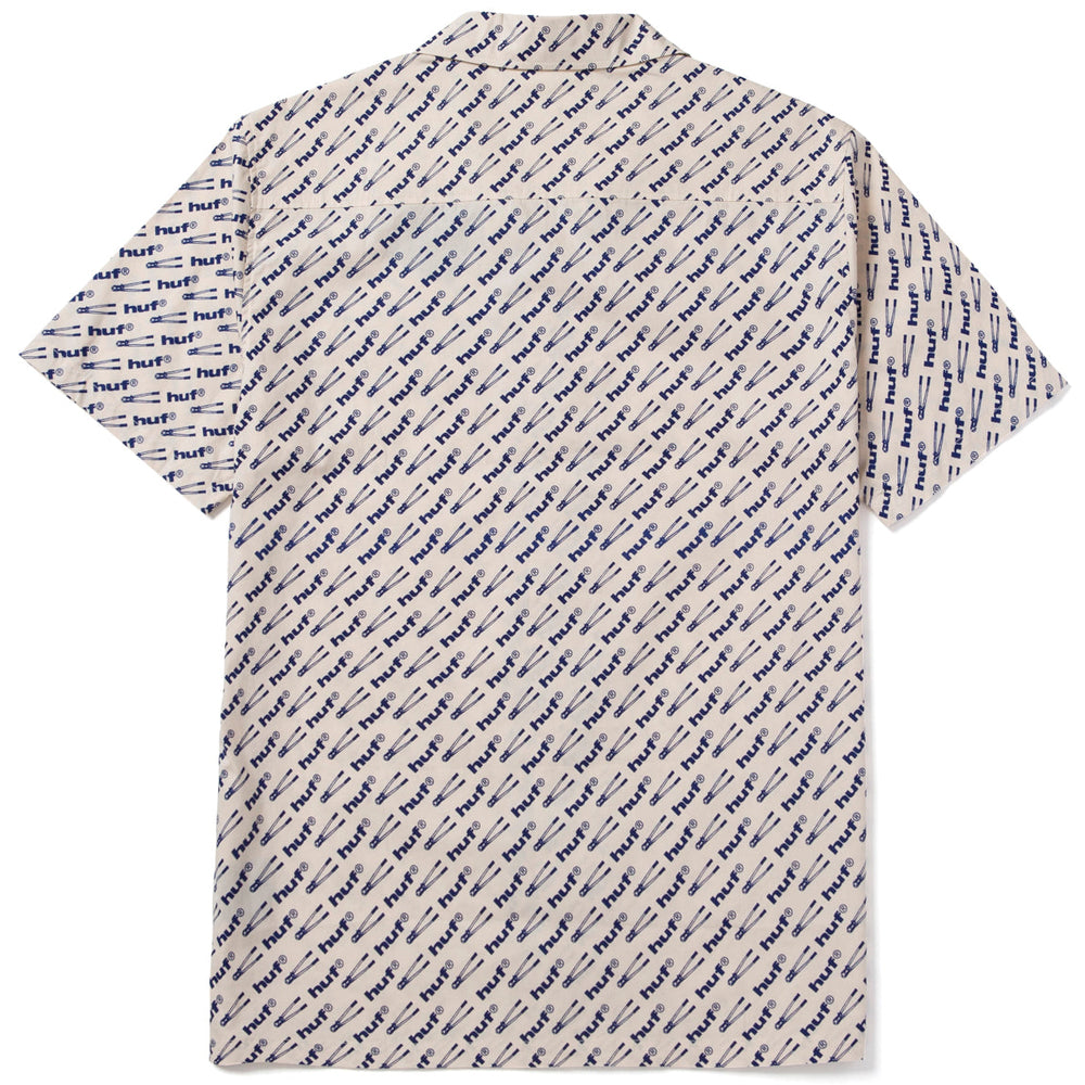 HUF Breaker Woven Top natural