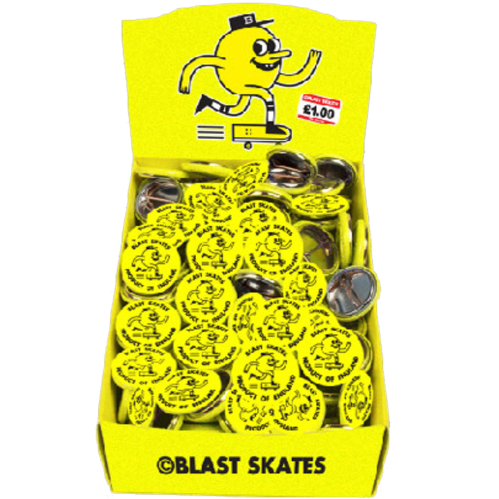 Blast Skates Button Badge