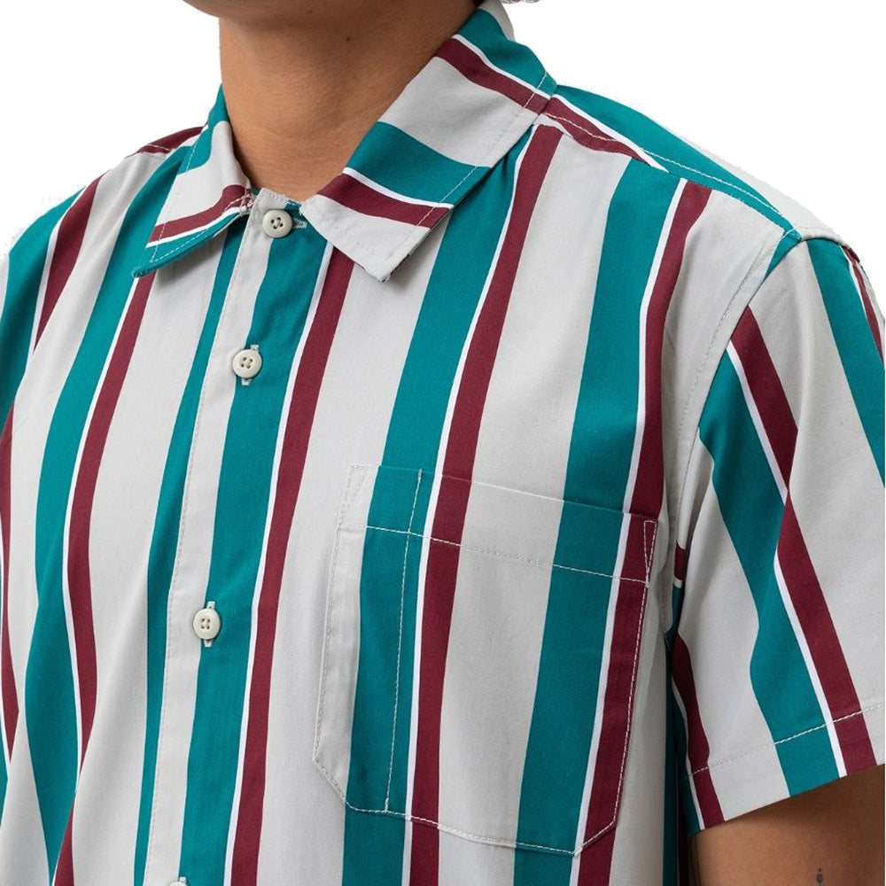 Dickies Jamie Foy Havana Heights Stripe Short Sleeve Shirt fanfare