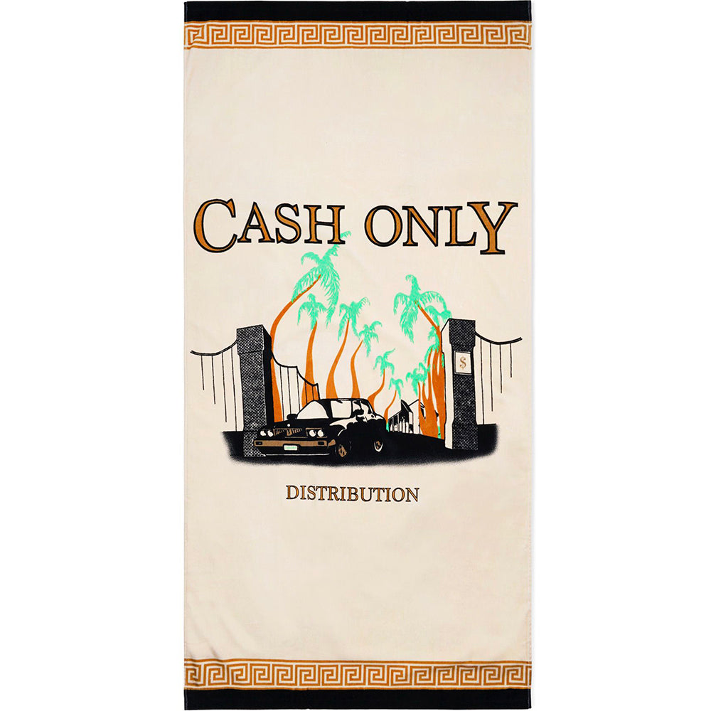 Cash Only Millionaire Towel khaki