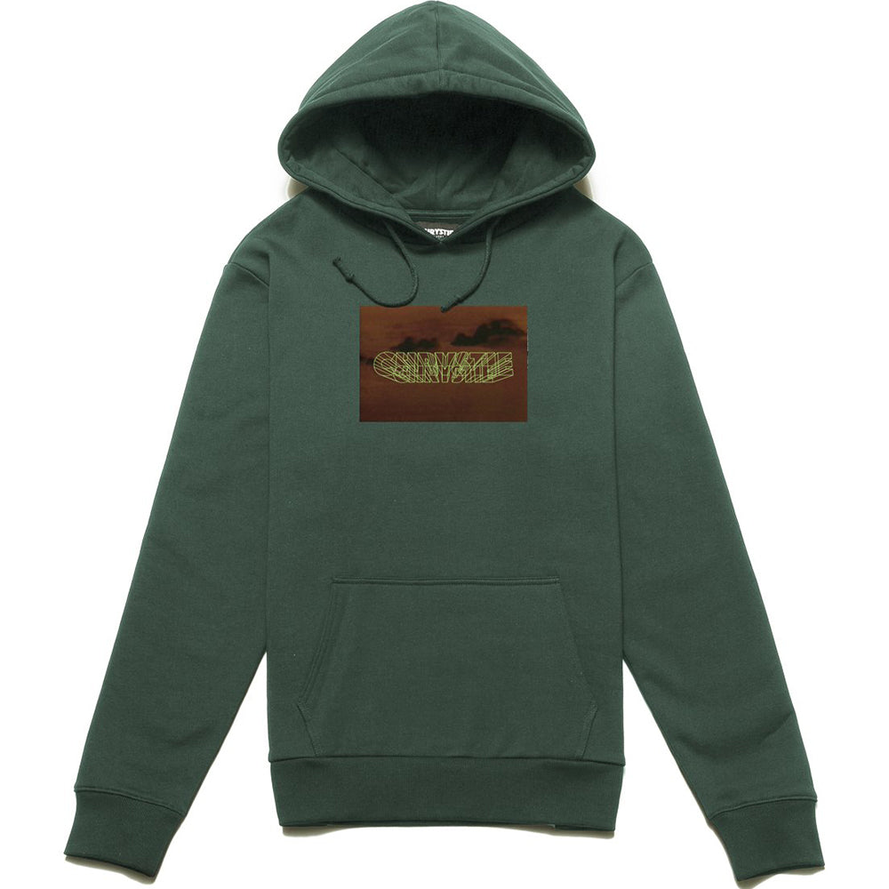 Chrystie Trilogy Logo Hoodie alpine green