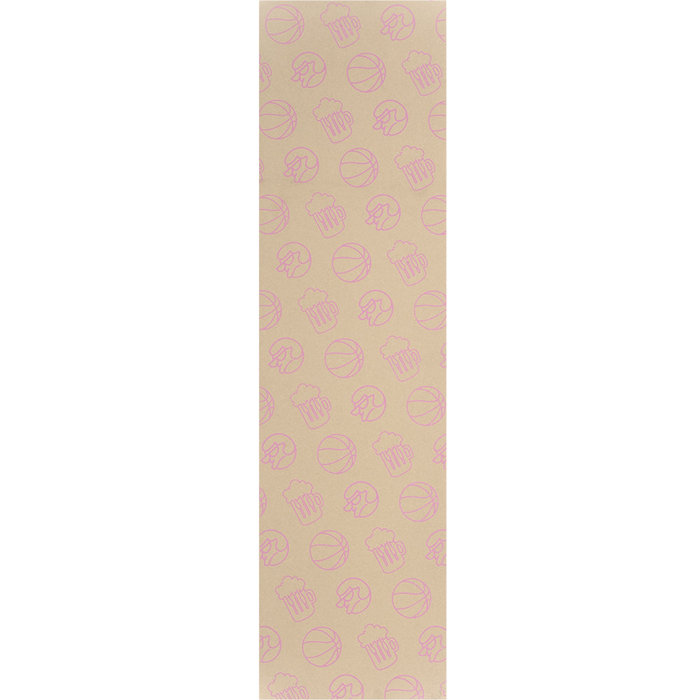 Classic Grip x Quartersnacks Buss Down Tony Skateboard Griptape Sheet