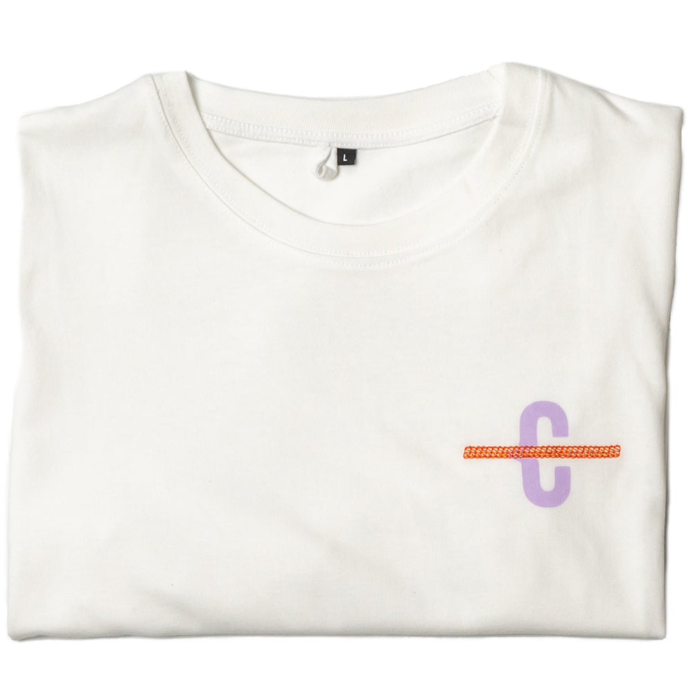 Clown UK Made Pocket Tee White