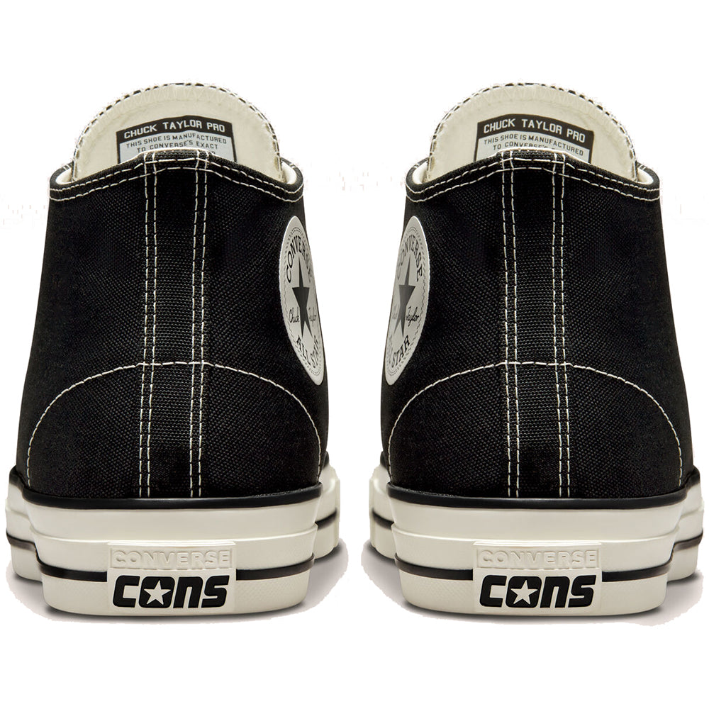 Converse CONS CTAS Pro Mid Shoes Black/Black/Egret
