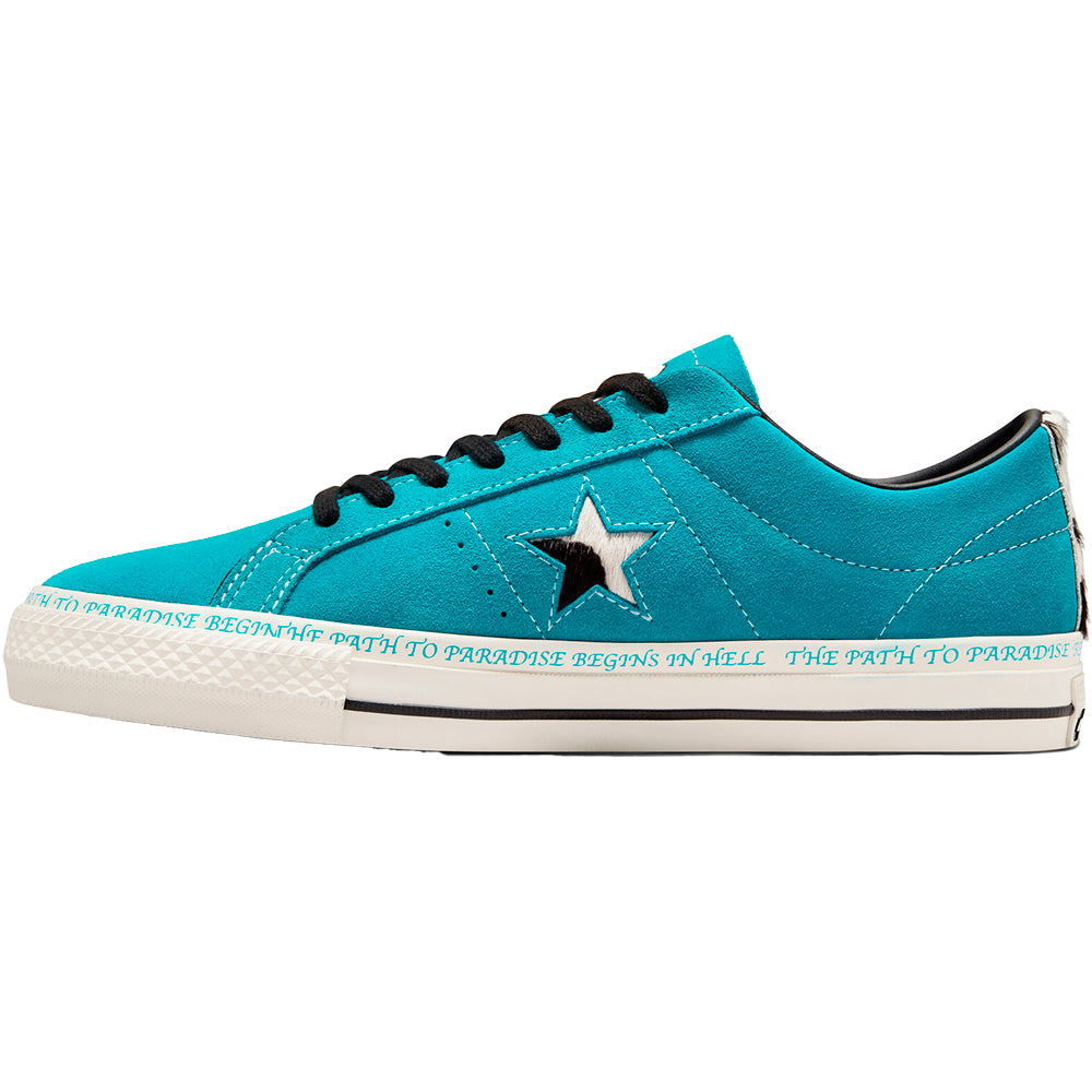 Converse CONS One Star Pro Ox Sean Pablo Shoes rapid teal/black/egret