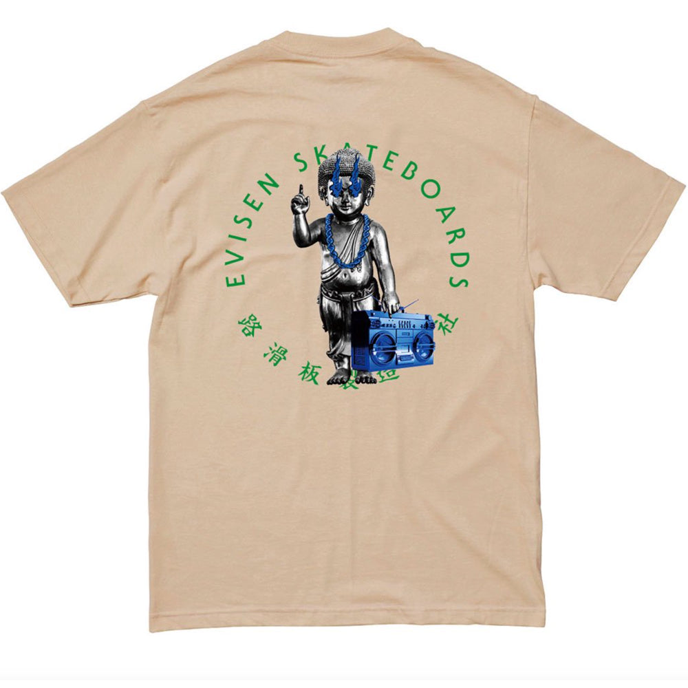 Evisen DJ Afro Buddah Jr. T shirt Sand