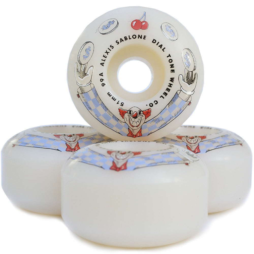 Dial Tone Alexis Sablone Wisecracker Standard Skateboard Wheels 51mm