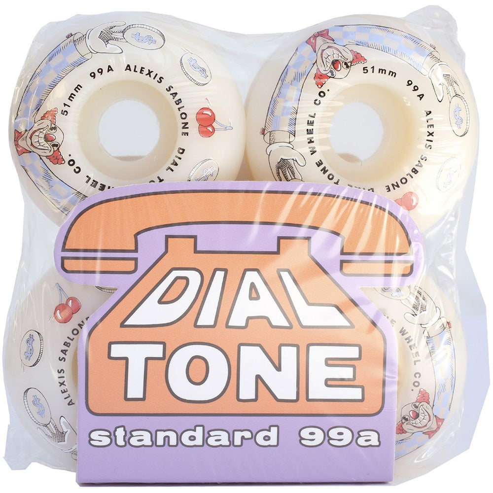 Dial Tone Alexis Sablone Wisecracker Standard Skateboard Wheels 51mm