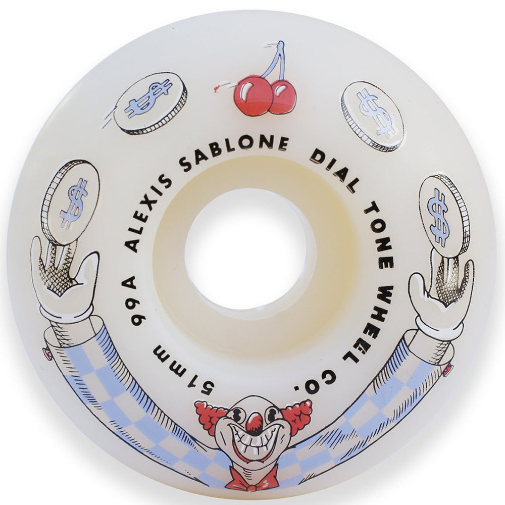 Dial Tone Alexis Sablone Wisecracker Standard Skateboard Wheels 51mm