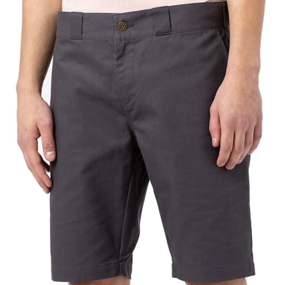 Dickies Slim Work Short Flex charcoal grey