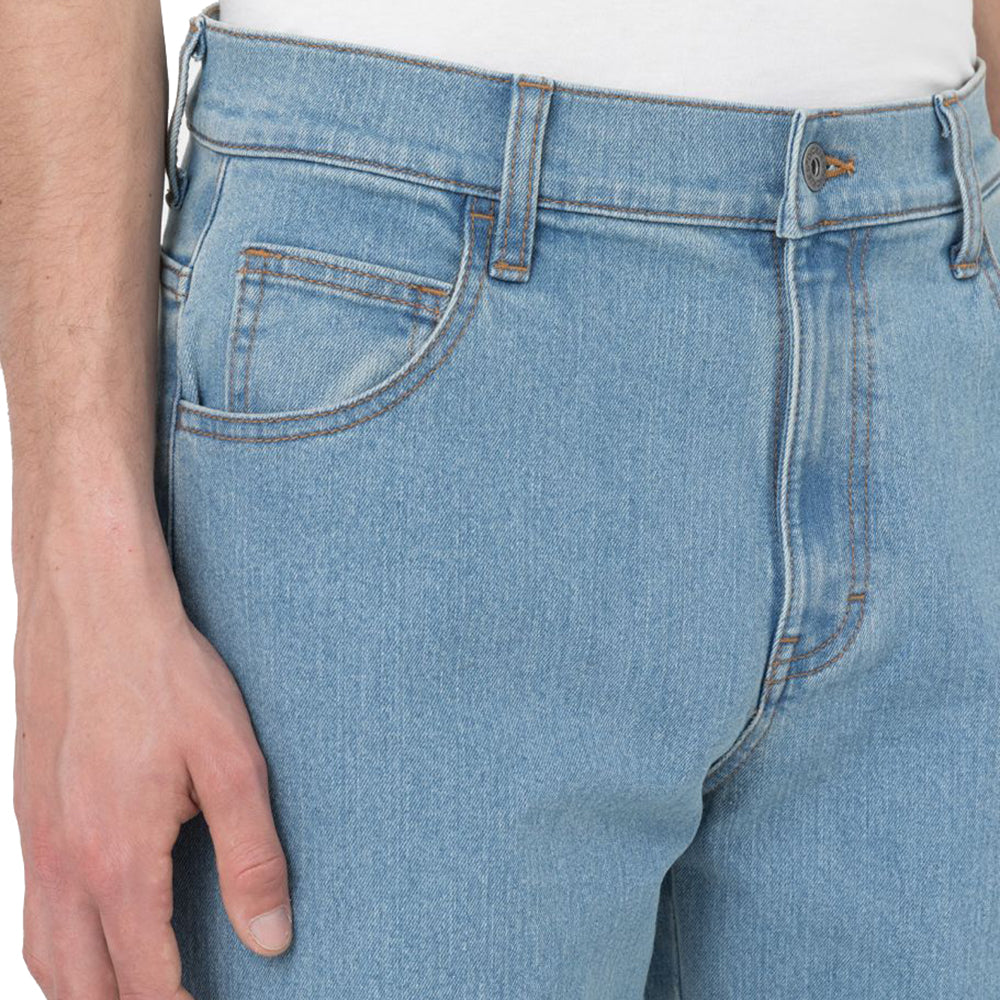 Dickies Wingville Loose Denim Trousers Light Wash
