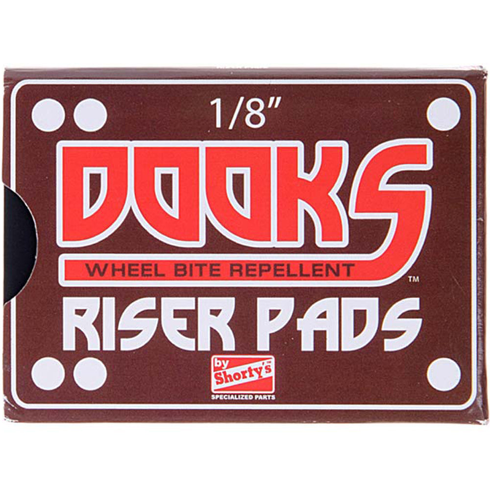Shorty's Dooks Skateboard Riser Pads ⅛"