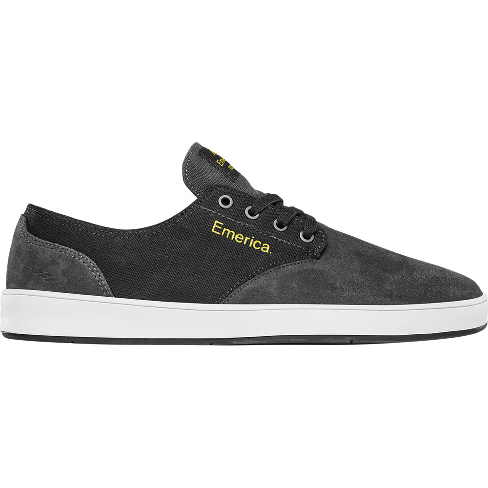 Emerica Romero Laced Shoes Grey/Black/Yellow