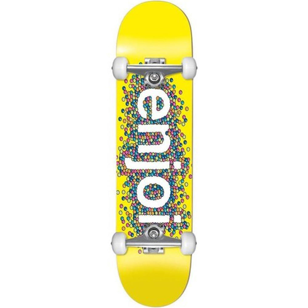 Enjoi Candy Coated Yellow Complete Skateboard 8.25"