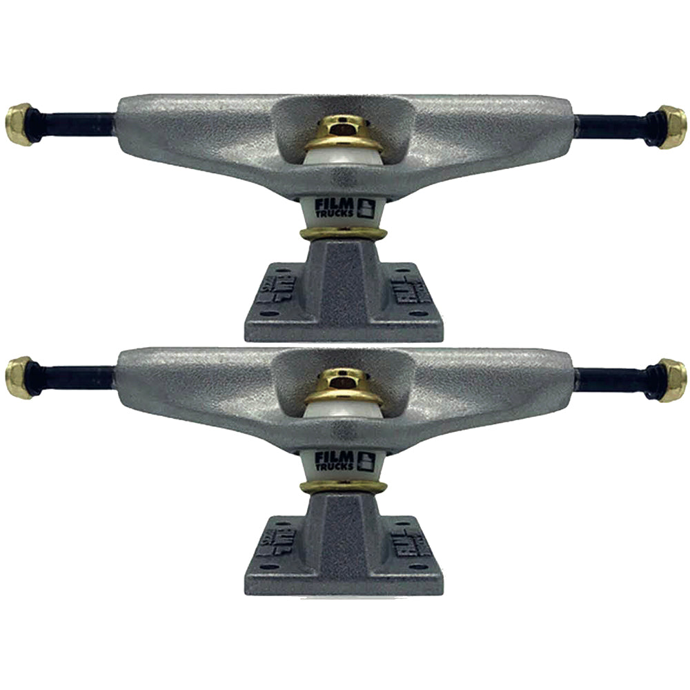 Film Skateboard Trucks 5 Raw/White Bushing 7.6"