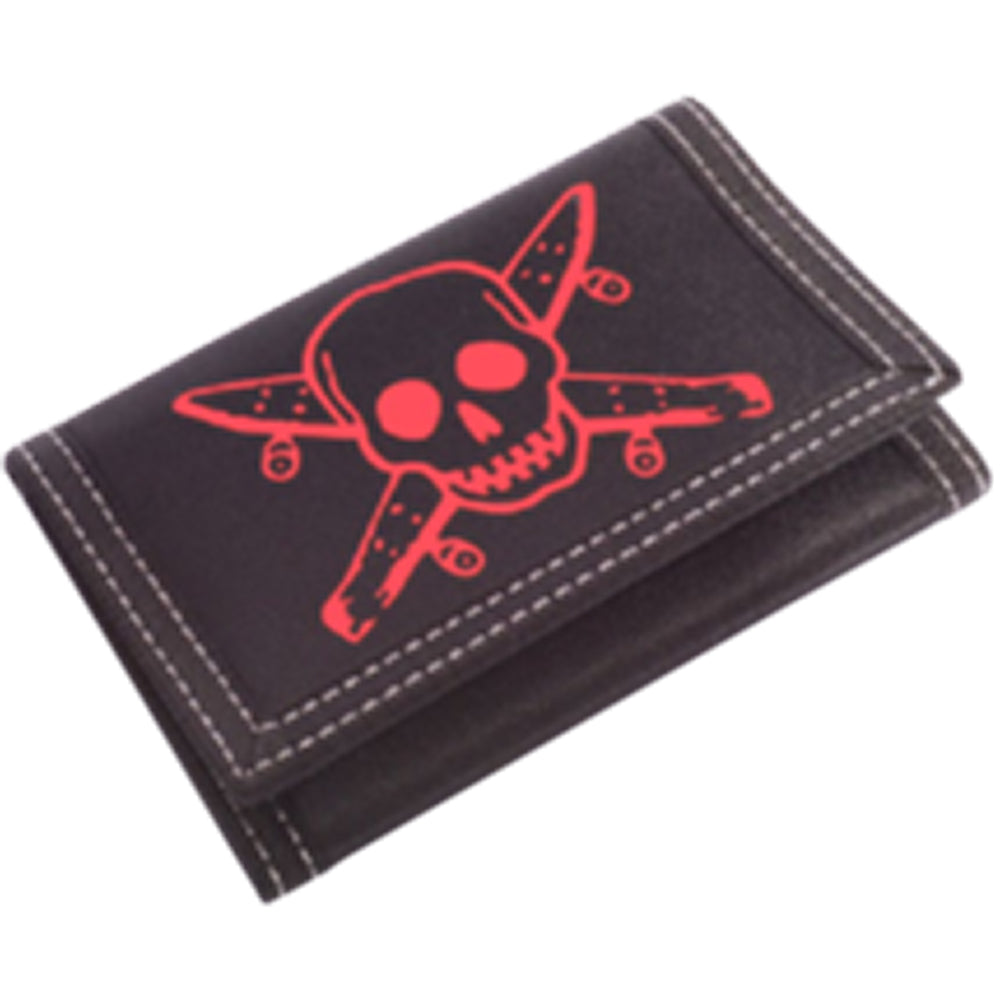 Fourstar Street Pirate Velcro Wallet black