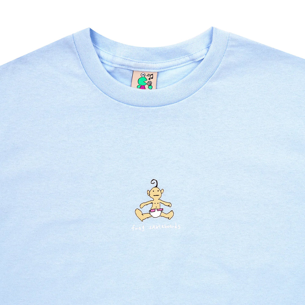 Frog Baby Tee Blue