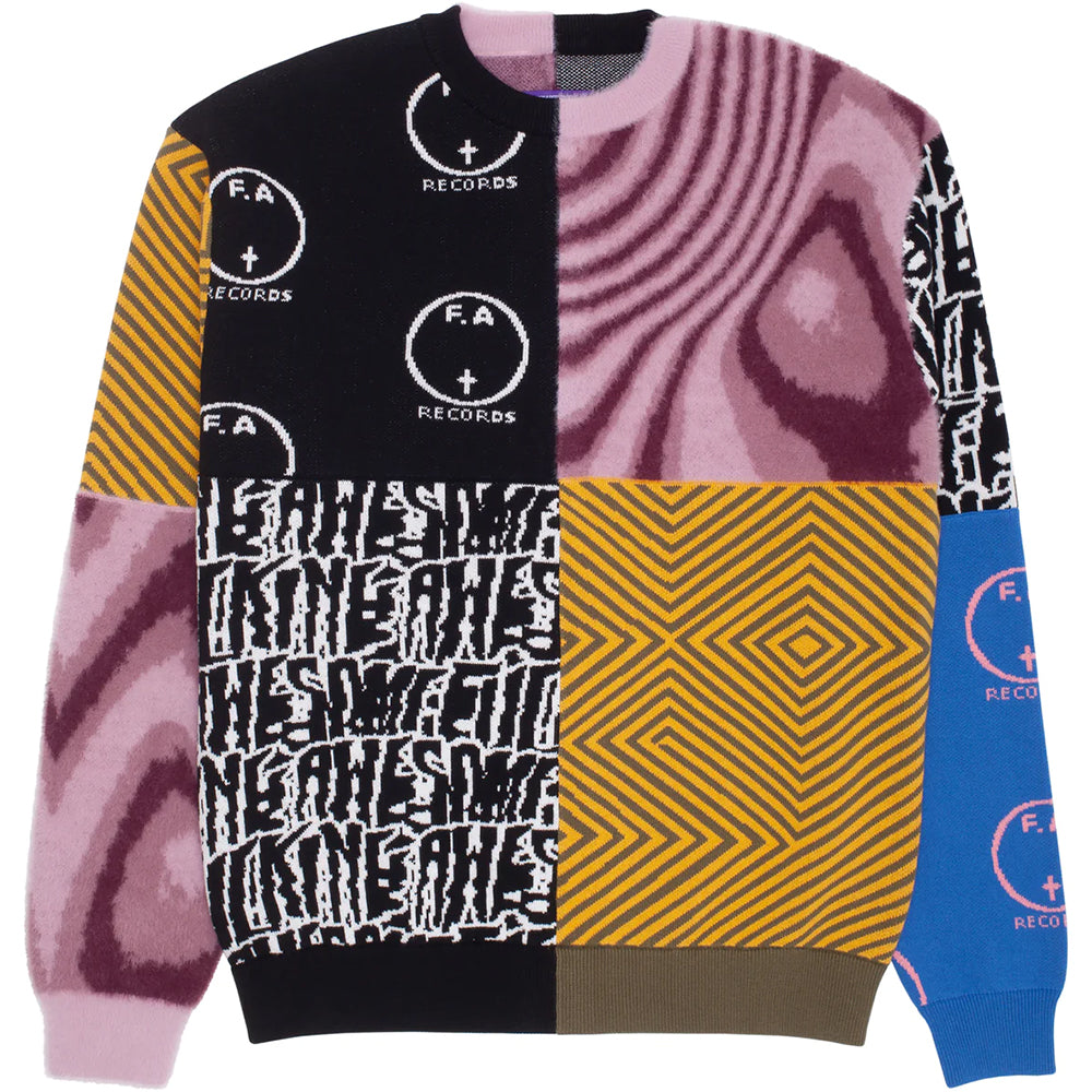 Fucking Awesome Cult Of Personality Sweater Multicolour