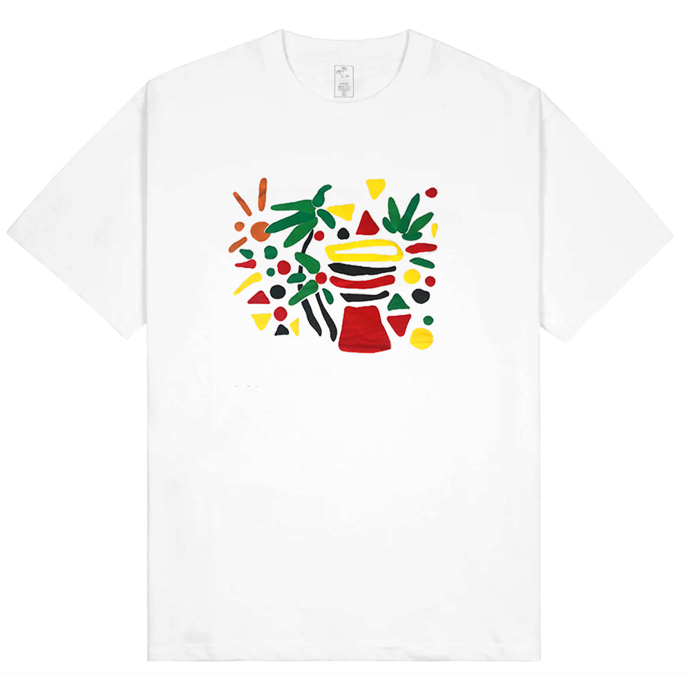 Ganj Wax Summer Bongo T shirt white