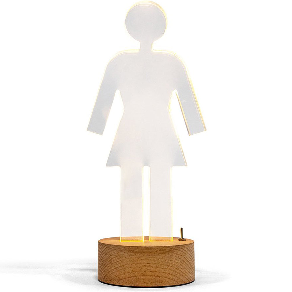 Girl Acrylic OG Lamp