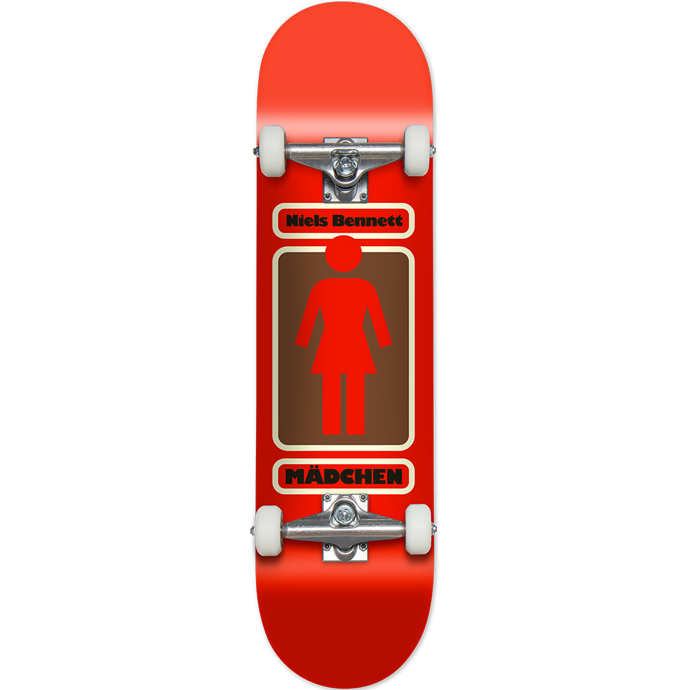 Girl Niels Bennett 93 Til Complete Skateboard 8.25"