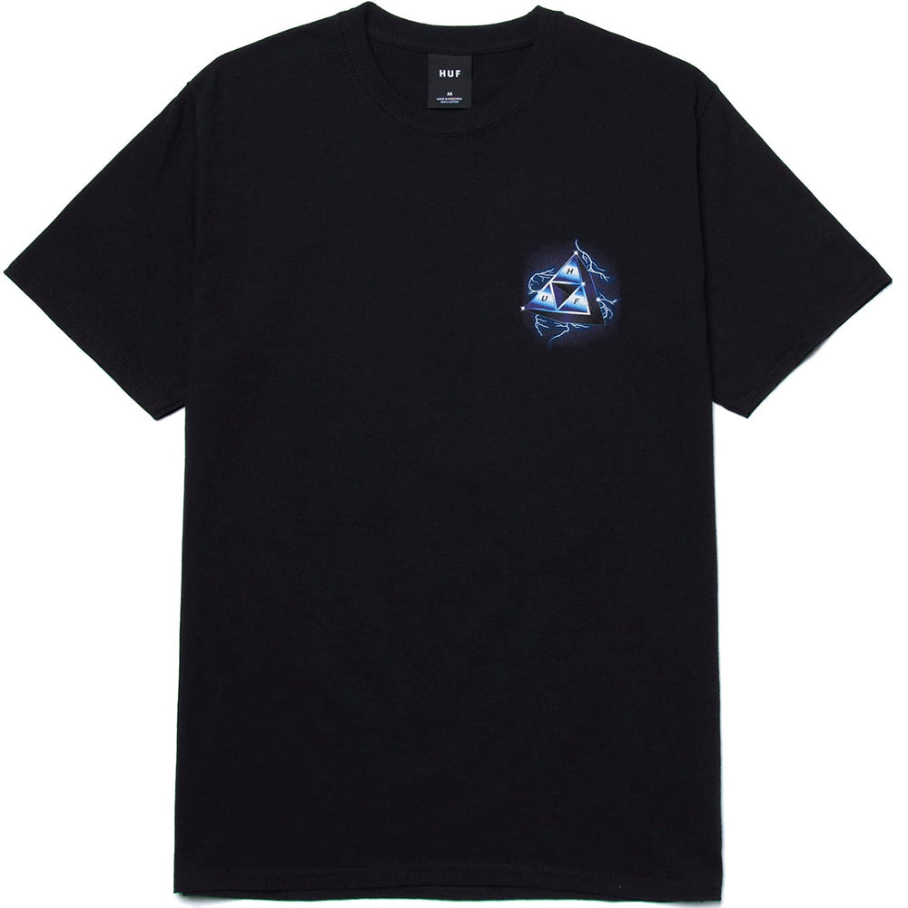 HUF Storm Triple Triangle T shirt black