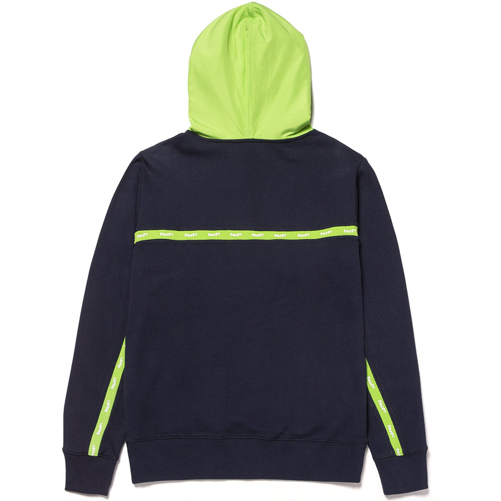 HUF Track Pullover Hoodie navy blazer