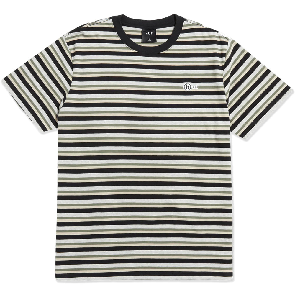 HUF Webster Stripe Knit Top Cream