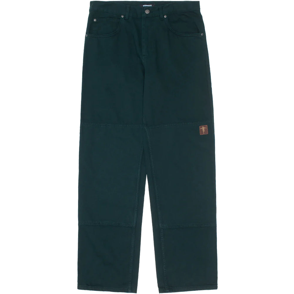 Hockey Double Knee Jean Dark Green