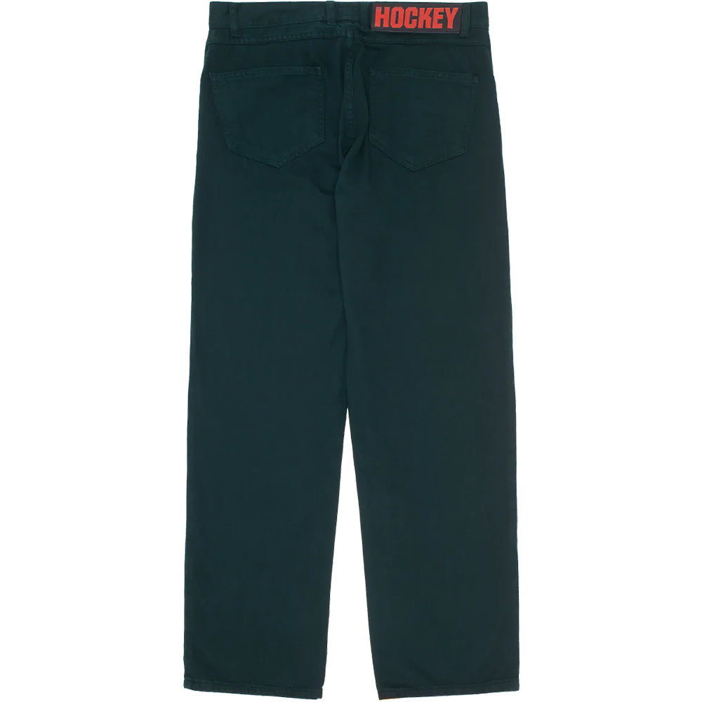 Hockey Double Knee Jean Dark Green