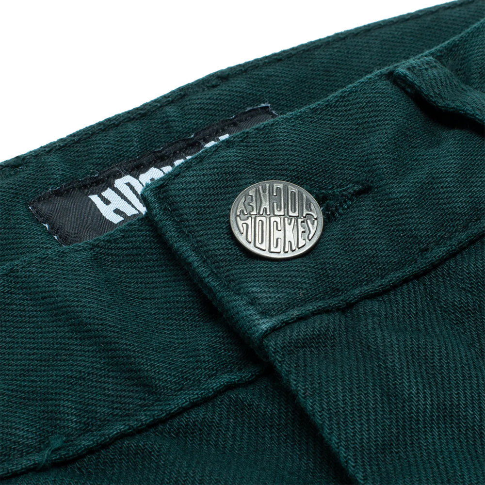 Hockey Double Knee Jean Dark Green