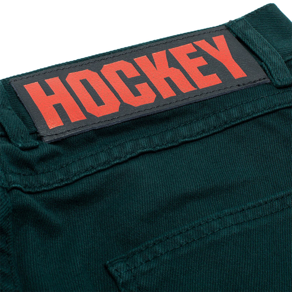 Hockey Double Knee Jean Dark Green