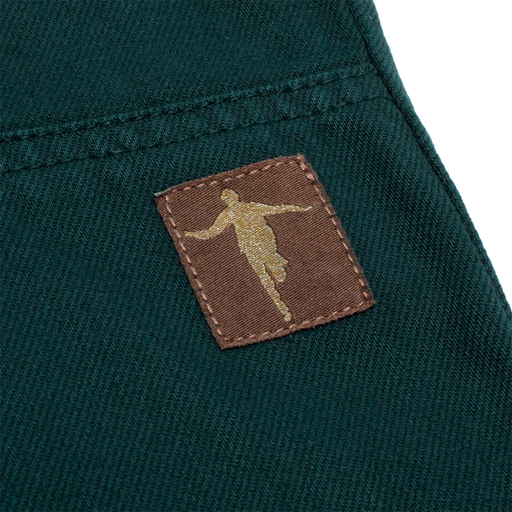 Hockey Double Knee Jean Dark Green