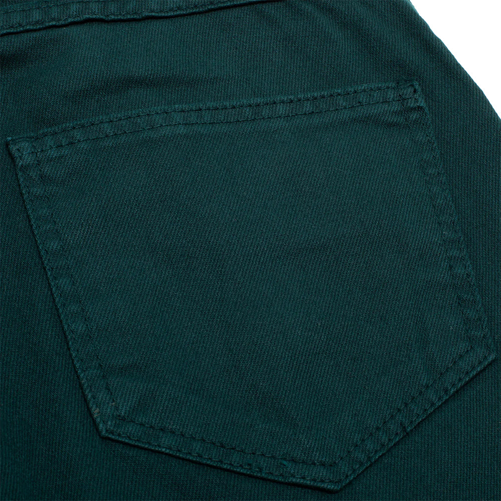 Hockey Double Knee Jean Dark Green